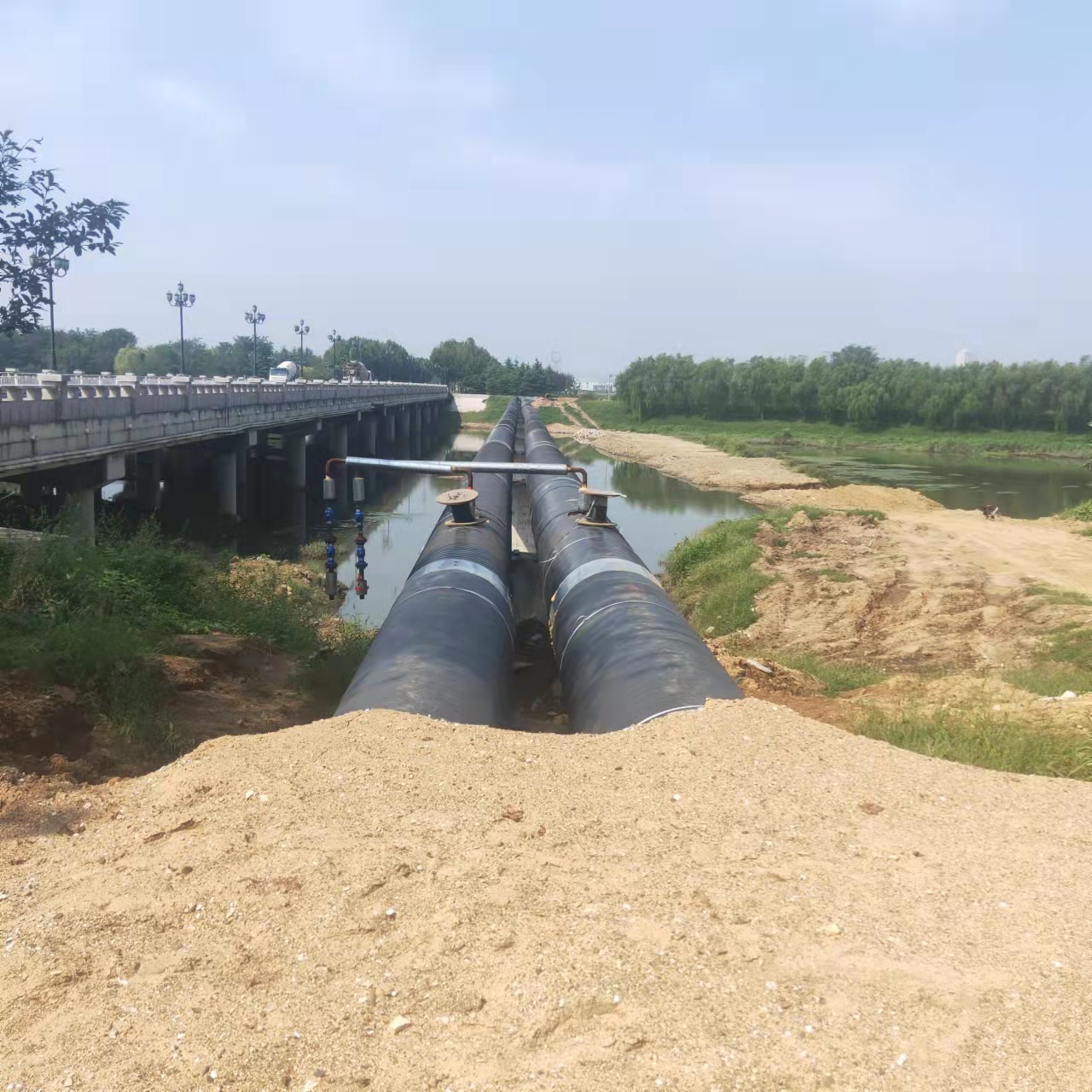 平湖输油管道清洗